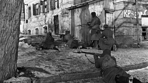 Уличные бои в городе Ростове-на-Дону в годы Великой Отечественной войны. Декабрь 1942 года