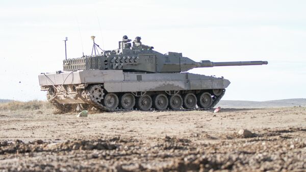 Танк Leopard 2. Архивное фото