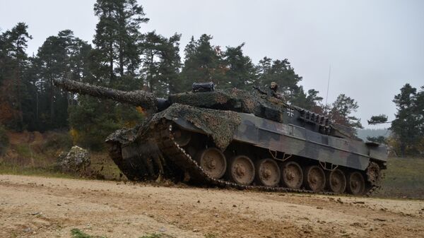 Основной немецкий танк Leopard 2