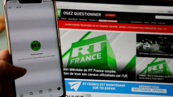 Сеть RT France отключена из-за решения Европейского Союза