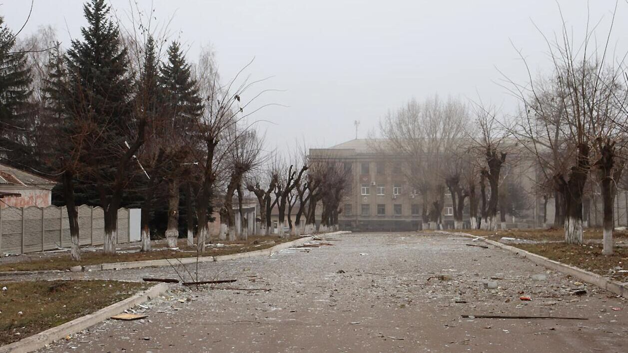 Последствия обстрела города Стаханова в ЛНР - РИА Новости, 1920, 22.01.2023