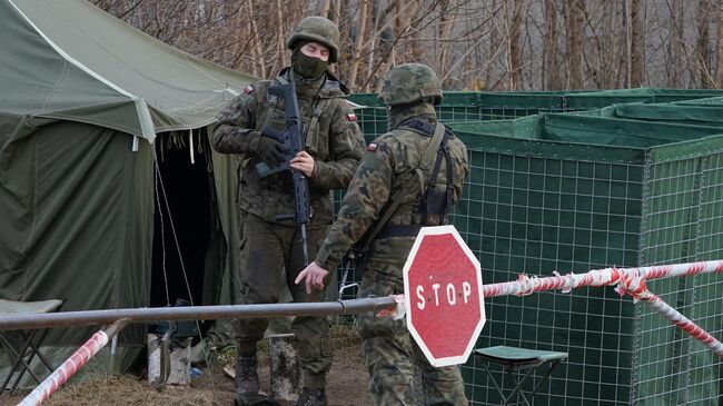 Польские военнослужащие