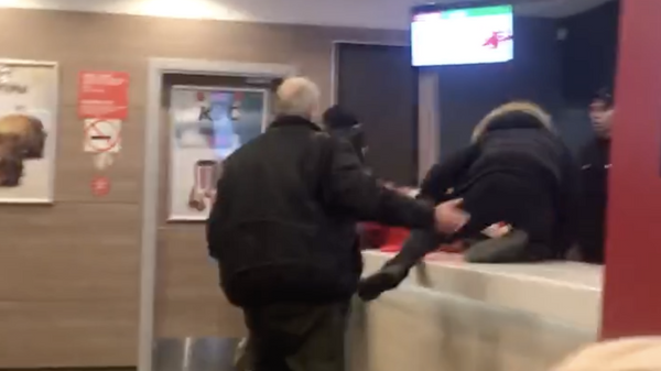 Конфликт в одном из KFC Санкт-Петербурга