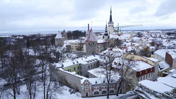 Вид на Таллин, Эстония. Архивное фото