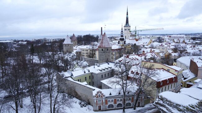 Вид на Таллин, Эстония