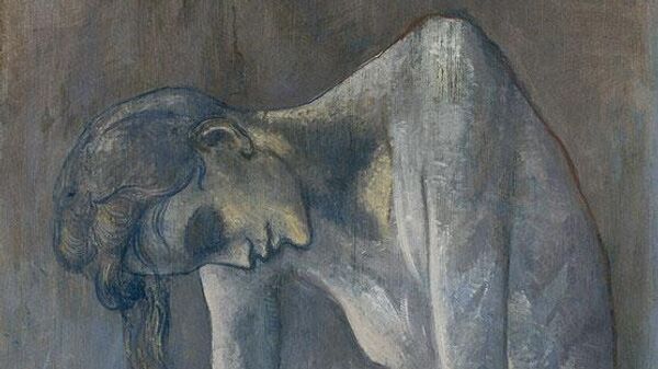 Картина Женщина за глажкой художника Пабло Пикассо