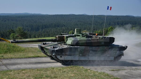Французский танк Leclerc 