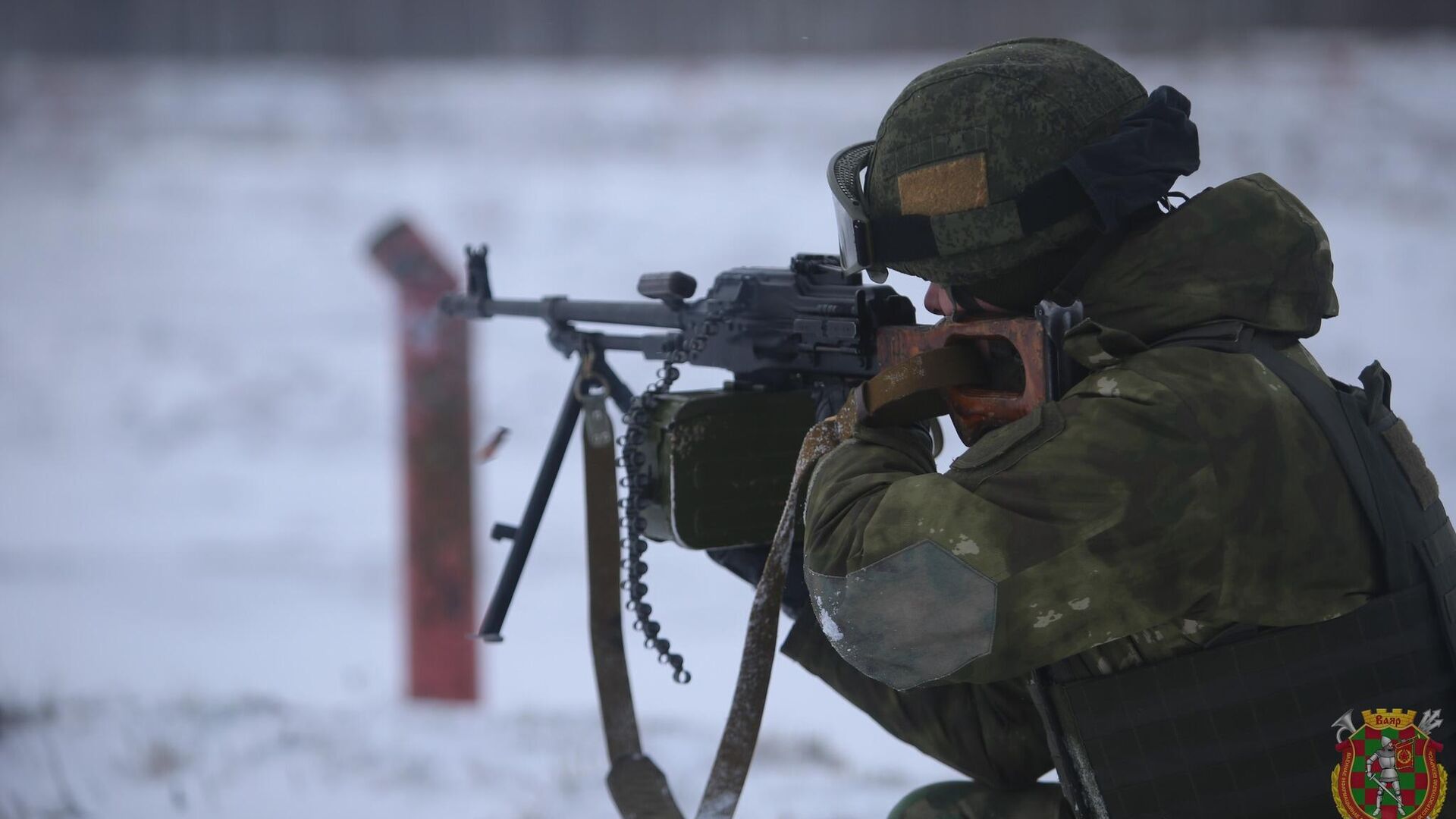 Белорусский военнослужащий - РИА Новости, 1920, 21.01.2024