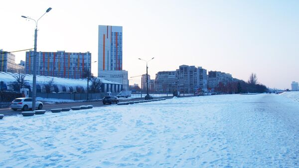 Вид на город Днепропетровск. Архивное фото