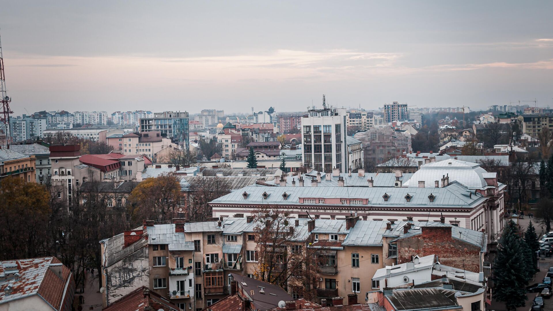 Вид на Ивано-Франковск - РИА Новости, 1920, 21.12.2023