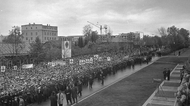 Митинг 3 октября 1967 года. Открытие музея