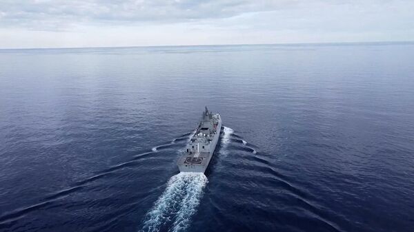 Стрельба по надводной цели: фрегат Адмирал Горшков отработал нанесение удара Цирконом