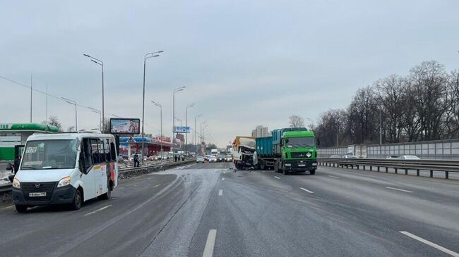 На месте ДТП в Балашихе. 25 января 2023