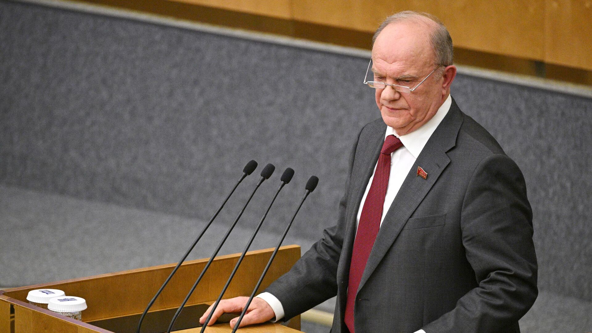 Leader of the Communist Party faction in the State Duma of Russia Gennady Zyuganov - RIA Novosti, 1920, 22.02.2023