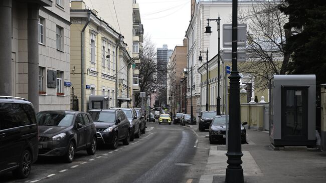 
Староконюшенный переулок в Москве
