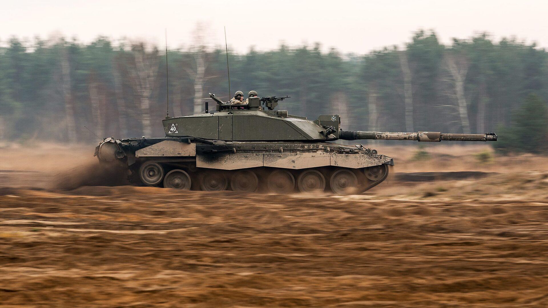 Британский танк Challenger 2 - РИА Новости, 1920, 07.03.2023