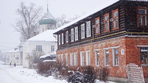 Снегопад в Переславле