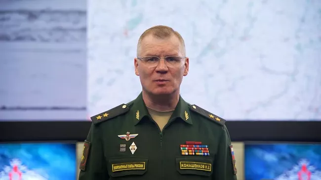 Конашенков о наступлении ВС РФ на Донецком направлении и потерях ВСУ