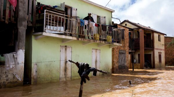 Последствия шторма на Мадагаскаре 