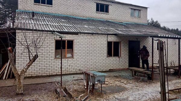Последствия обстрела села Безлюдовка Белгородской области
