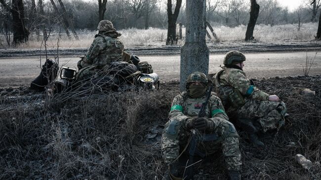 Украинские военнослужащие