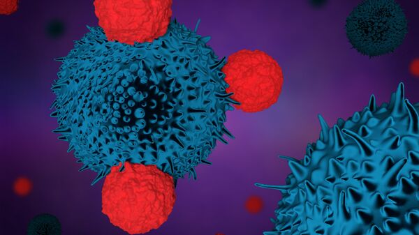 Т-клетки иммунной системы, атакующие раковые клетки