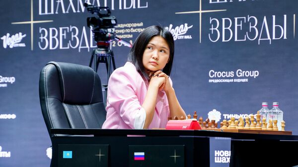 Казахстанская шахматистка Бибисара Асаубаева