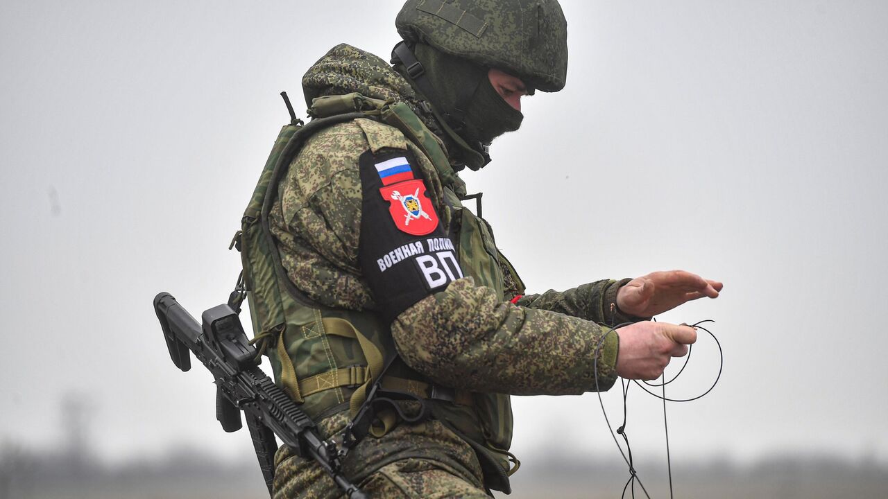 Военнослужащие военной полиции прошли переподготовку для участия в СВО -  РИА Новости, 15.02.2024