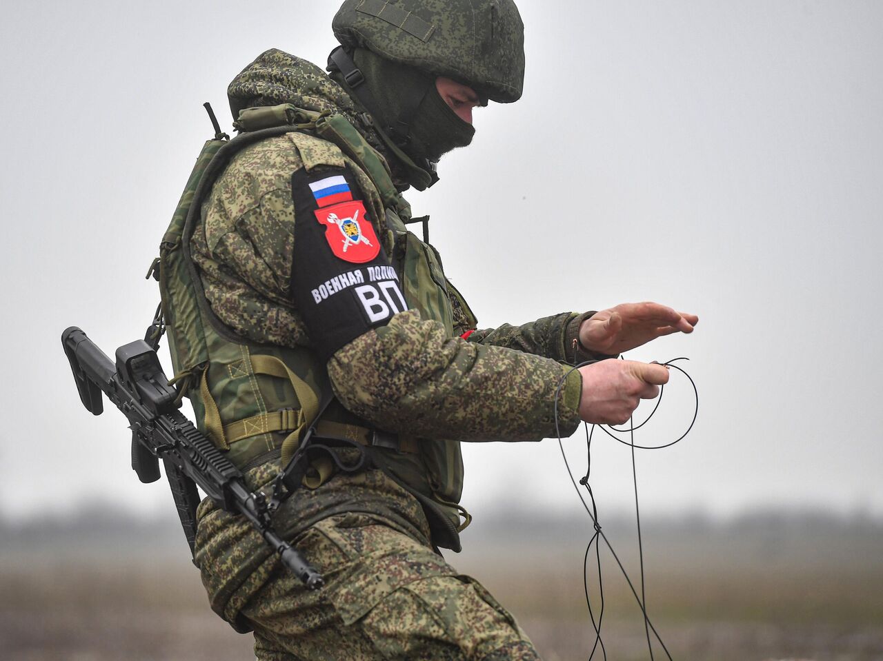 Военнослужащие военной полиции прошли переподготовку для участия в СВО -  РИА Новости, 15.02.2024