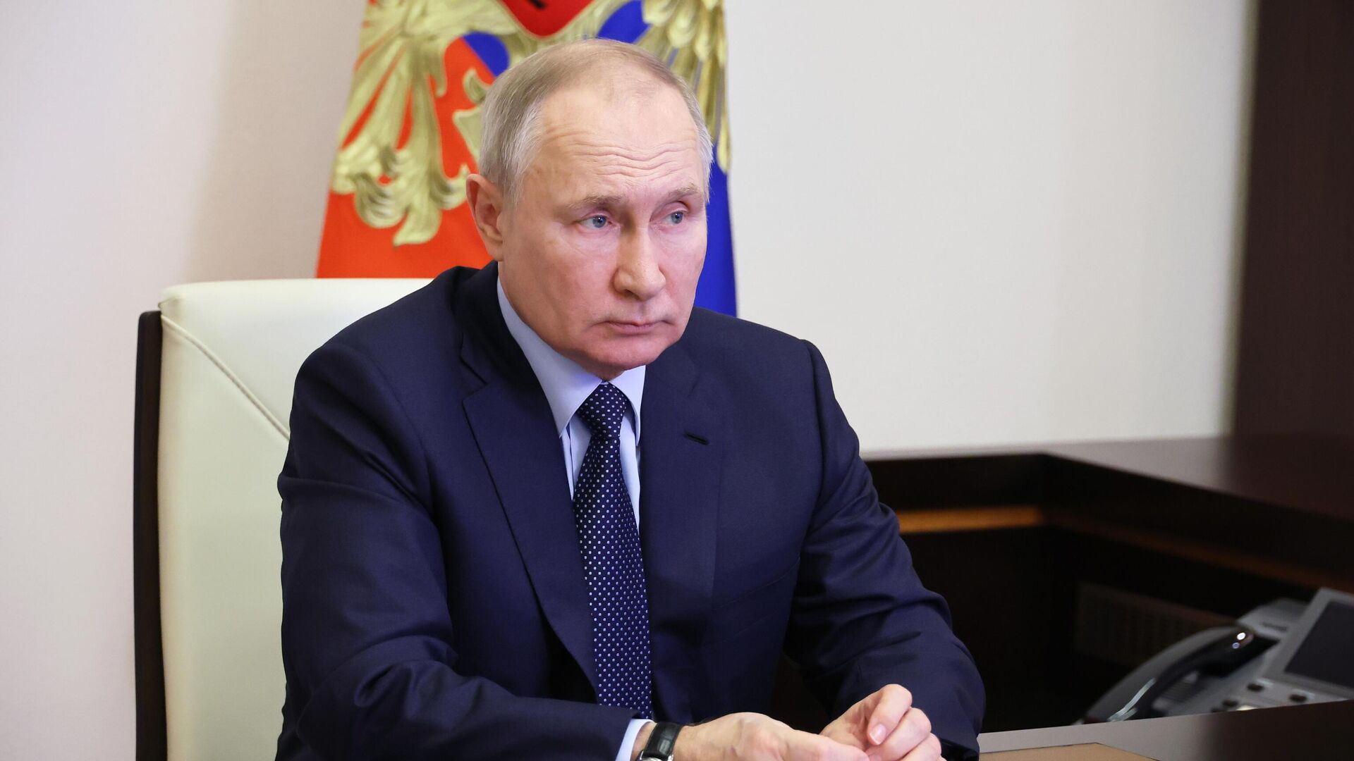 Путину доложили о попытке прорыва ДРГ под Белгородом