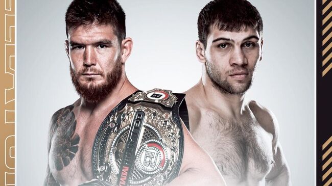 Афиша боя Анатолия Токова на Bellator 290