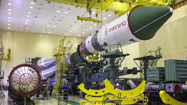 Ракета-носитель Союз-2.1а с грузовым кораблем Прогресс МС-22