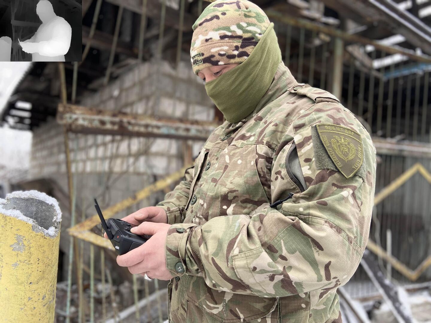 Боец с позывным Седьмой Боец с позывным Седьмой
