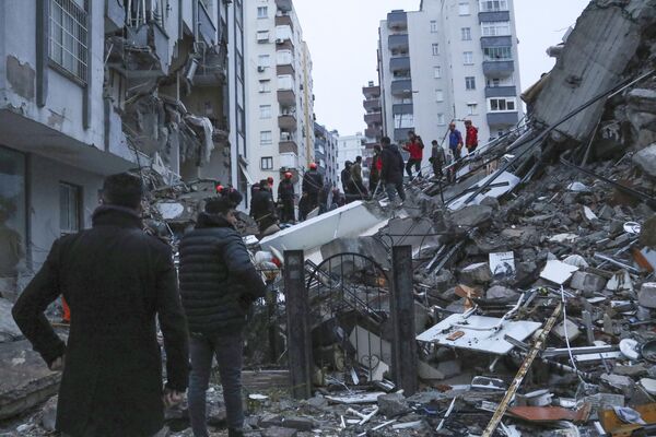 Города, превратившиеся в руины: землетрясение в Турции и Сирии - РИА  Новости, 06.02.2023