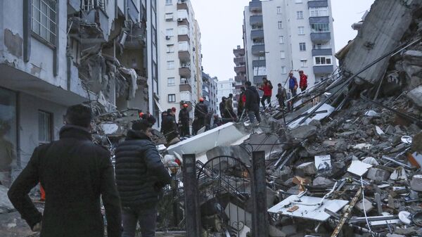 Последствия землетрясения в Адане, Турция