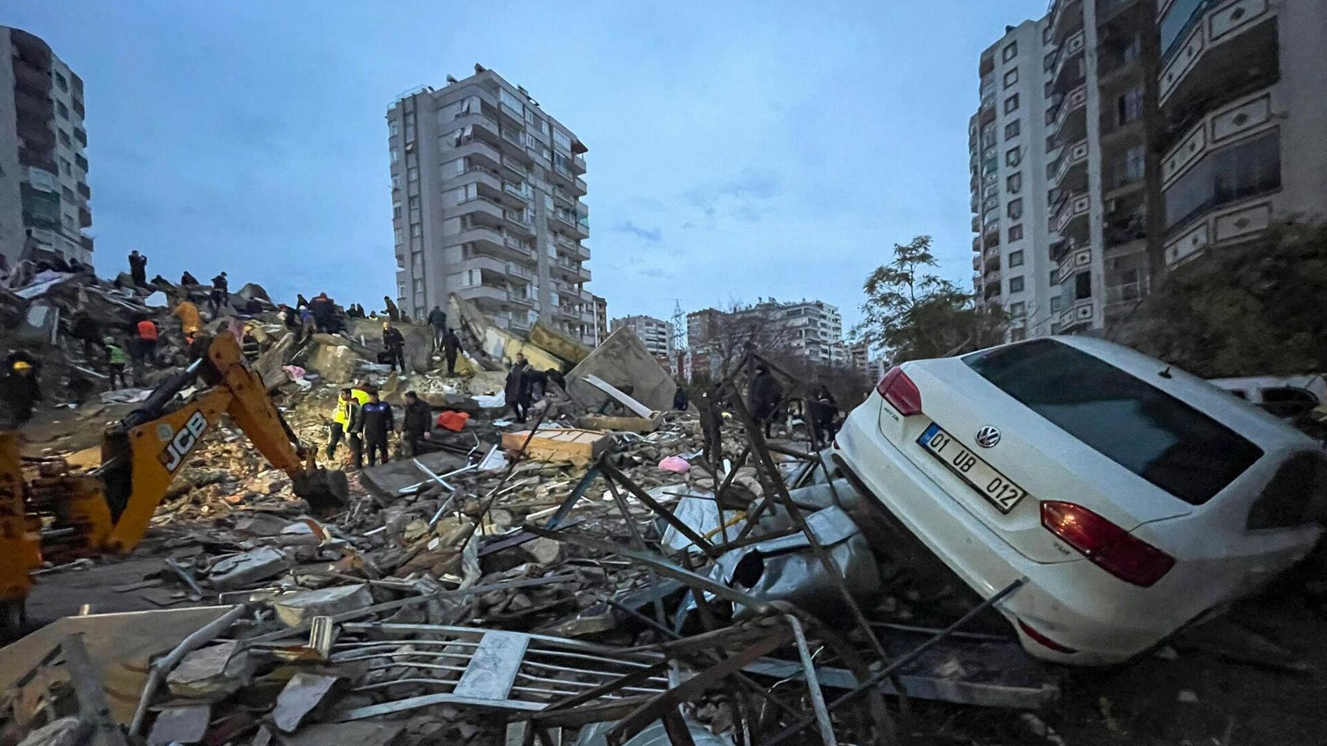 Последствия землетрясения в Адане, Турция - РИА Новости, 1920, 09.02.2023