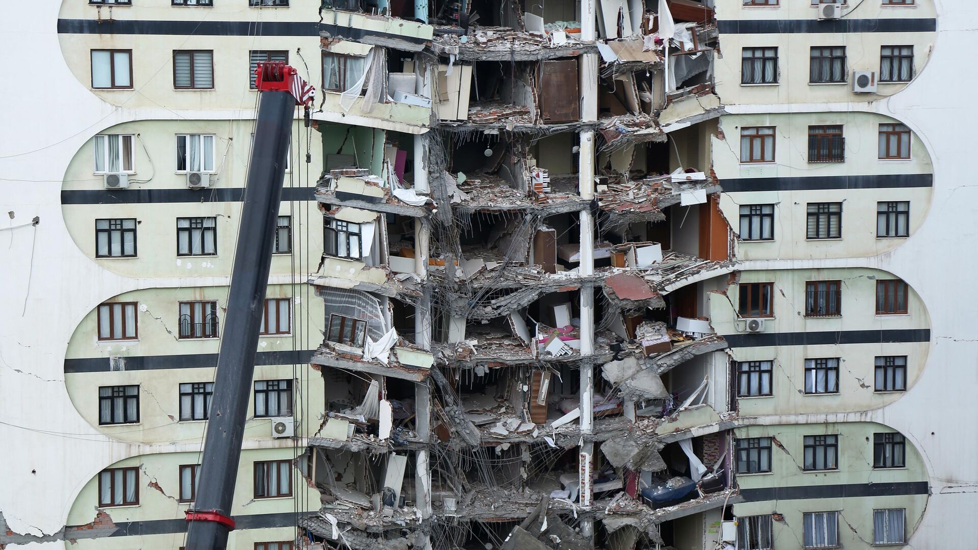 Последствия землетрясения в турецком городе Диярбакыр - РИА Новости, 1920, 07.02.2023