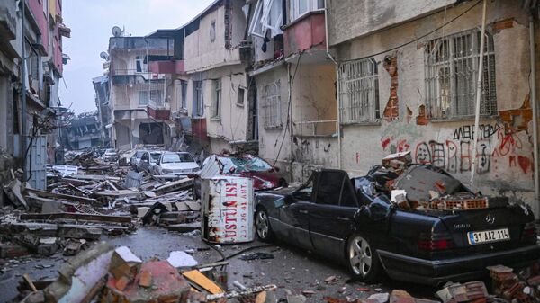 Последствия землетрясения в провинции Хатай, Турция