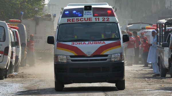 Автомобиль скорой помощи в Пакистане