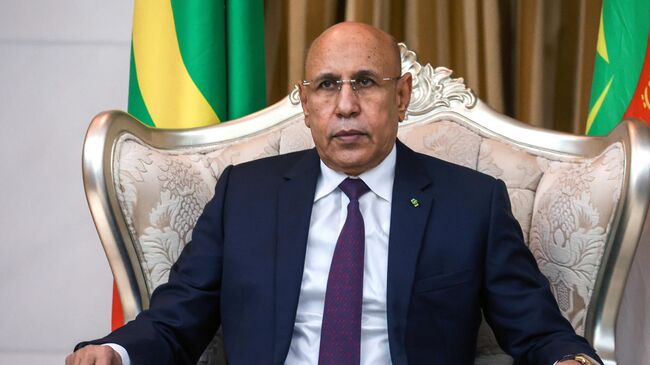 Президент Мавритании Мухаммед ульд аш-Шейх аль-Газуани