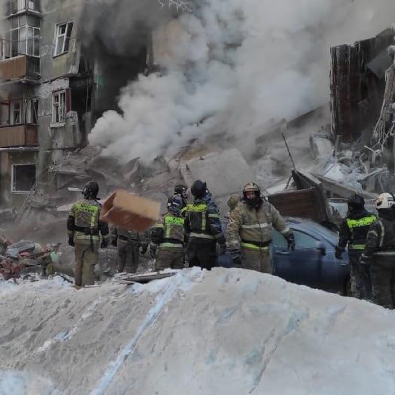 В доме в Новосибирске произошел взрыв газа, один подъезд обрушился - РИА  Новости, 09.02.2023