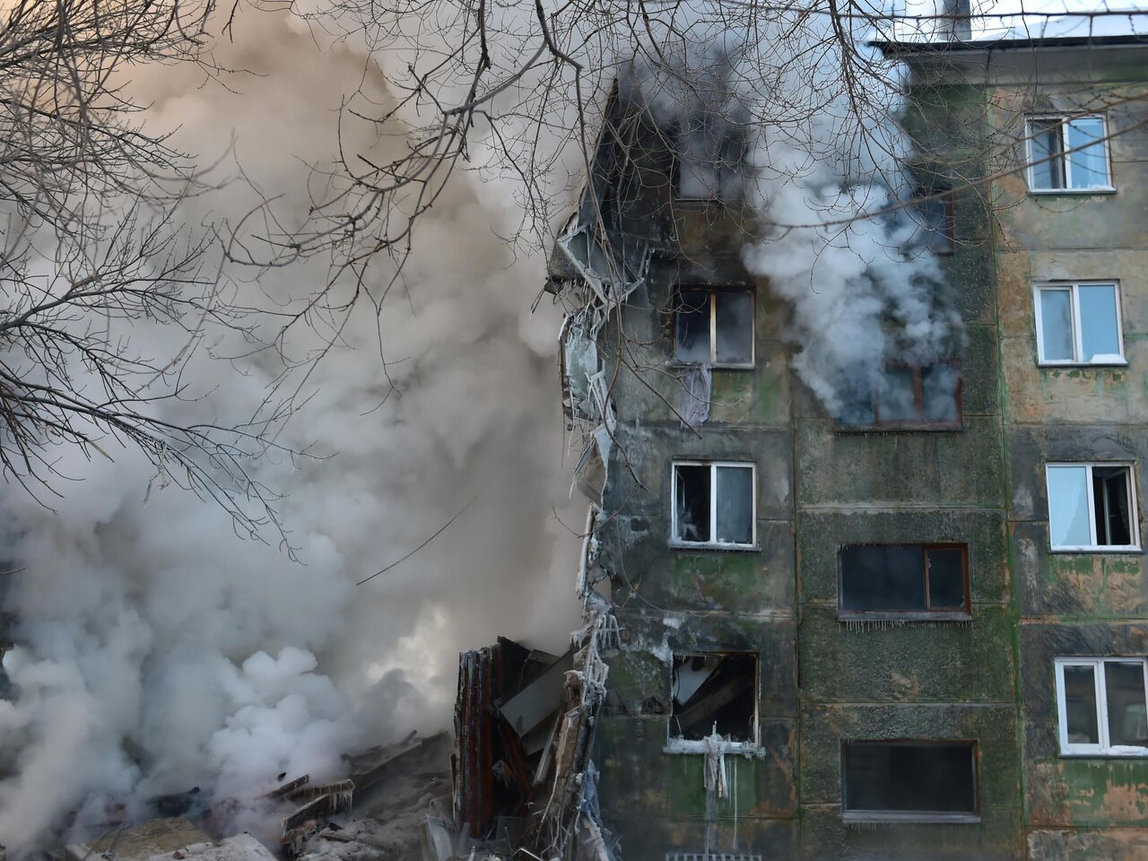 Сроки сноса частично обрушившегося в Новосибирске дома пока не определены -  Недвижимость РИА Новости, 16.02.2023