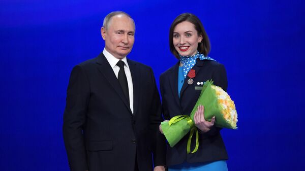 Путин вручил госнаграды представителям авиаотрасли