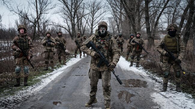 Украинские военнослужащие