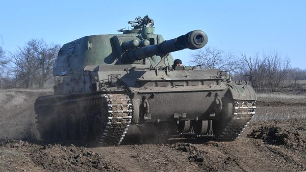 Самоходная артиллерийская установка Акация ВС РФ