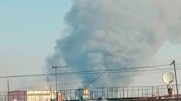 Дым в Харькове
