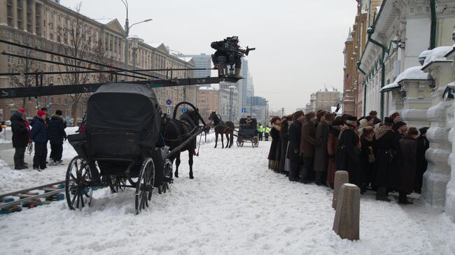 Съемки фильма Шаляпин 