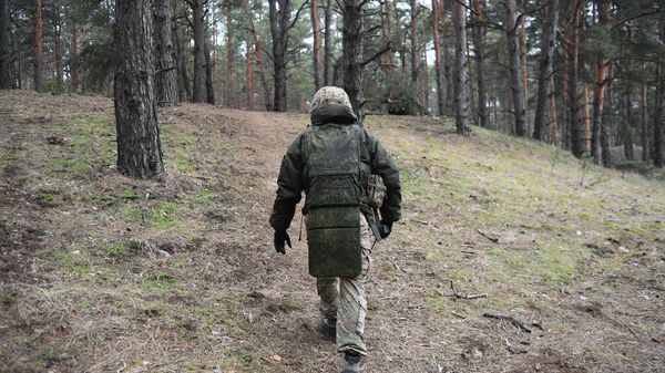 Боец Вооруженных сил РФ в южном секторе специальной военной операции