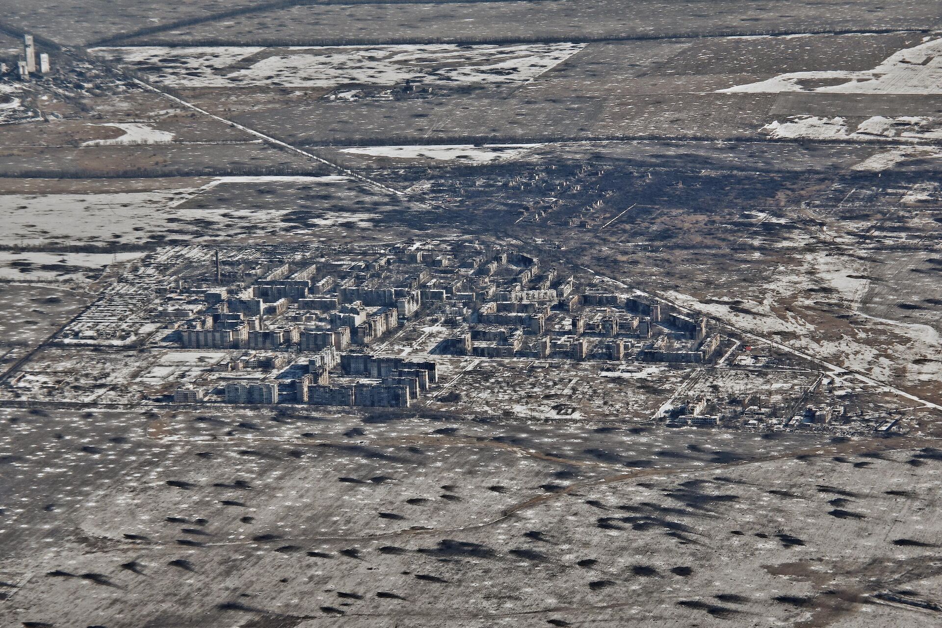 Вид с воздуха на Угледар - РИА Новости, 1920, 21.03.2024