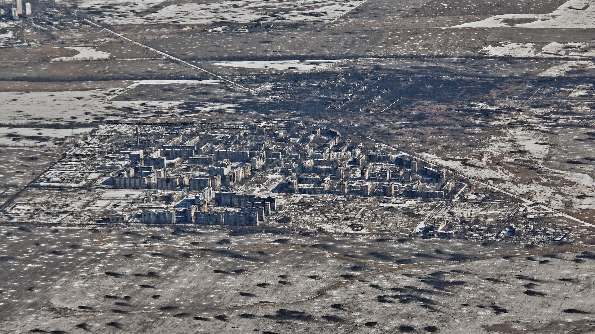 Вид с воздуха на Угледар - РИА Новости, 1920, 15.02.2023